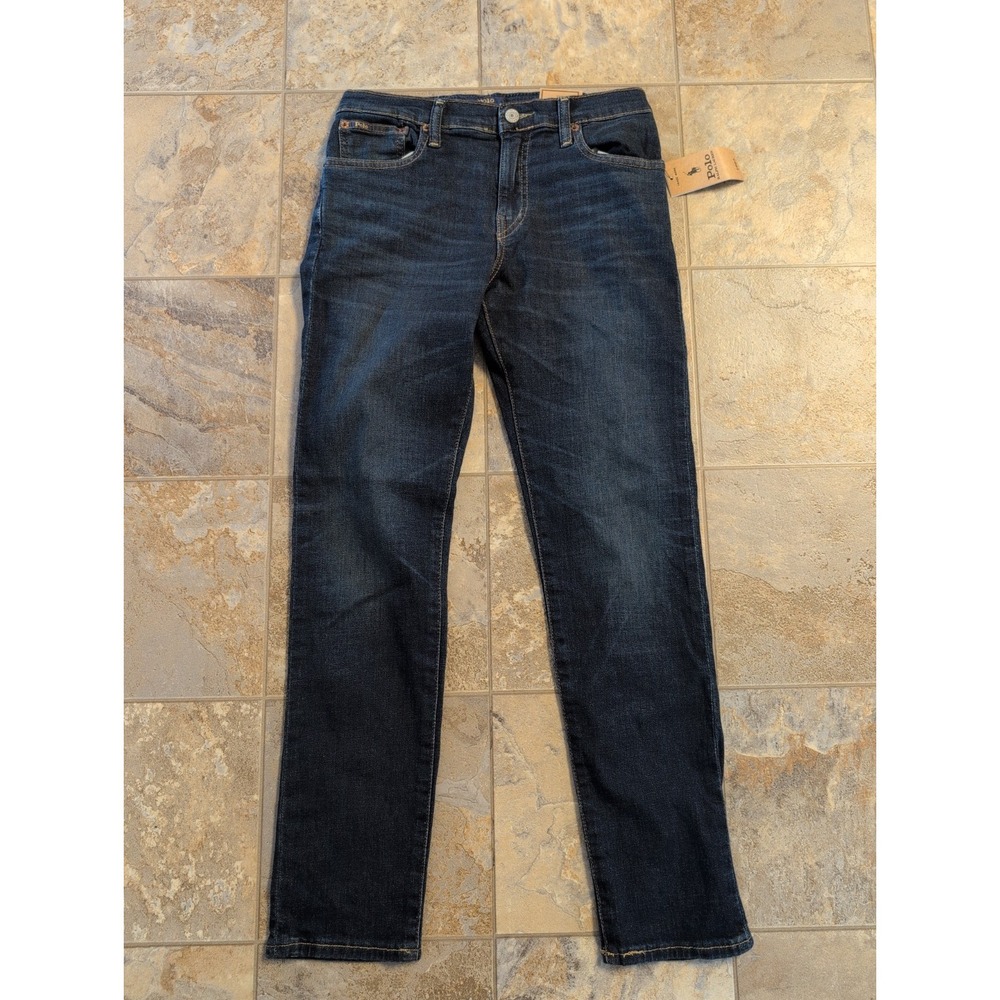 NWT Polo Ralph Lauren Boys The Sullivan Slim Jeans 16 Super Stretch New